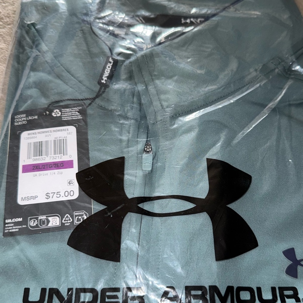Under Armour UA Drive Quarter Zip - Size XXL
